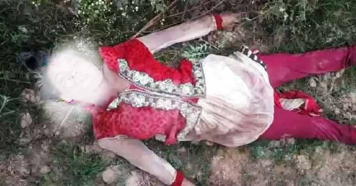 गाजीपुर के गहमर थाना क्षेत्र में कर्मनाशा ब्रिज के नीचे मिली किशोरी की लाश.