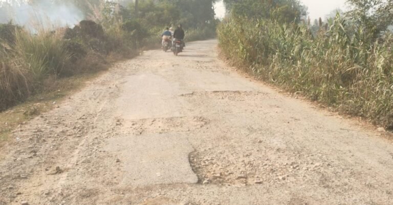 Road damage