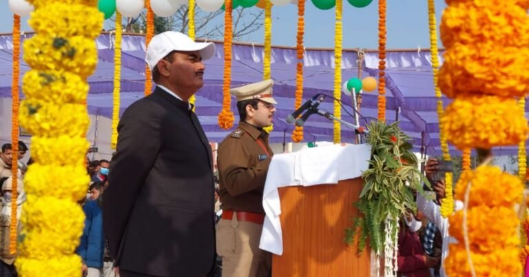 republic day celebration in ballia