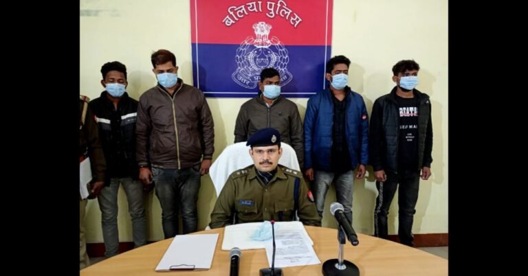 ballia police teem