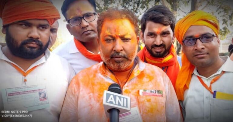 Dayashankar became the winning MLA of Ballia with the most votes