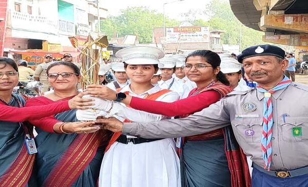 Khelo India University Games Torch Relay Rally