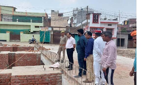 District Magistrate of Ballia got angry, expressed his displeasure over the slow progress of anti-erosion work