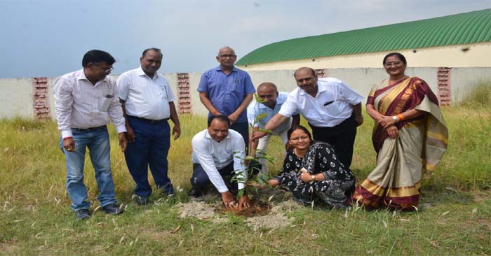 PU's vice-chancellor took the initiative of plant alms
