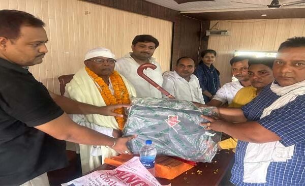 Farewell by honoring ADO Panchayat