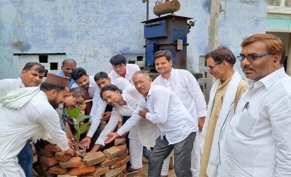 Plantation done in Girls Inter College to maintain environmental balance