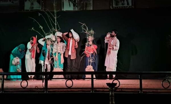 Live staging of classical story writer Munshi Premchand's work "Godan"