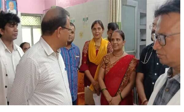 Due to the special efforts of the District Magistrate, the process of starting the trauma center intensified
