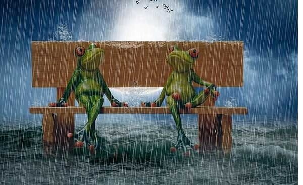 Chance of thunder, lightning, heavy rain