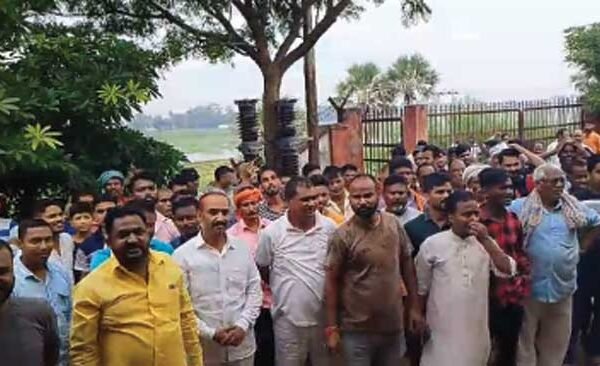 Villagers angry over not getting electricity, protested