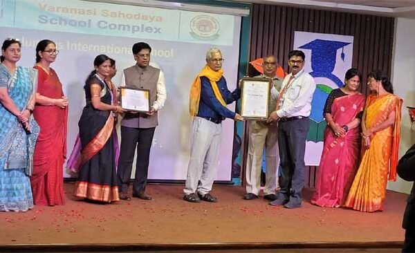 Principal and teacher of Columbus International School honored with Shikshabhushan and Shiksha Ratna awards