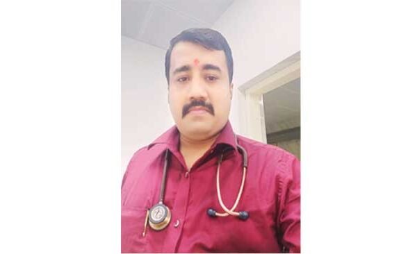 Demonstration held in Hapur on the call of UP Bar Council regarding brutality with advocates.