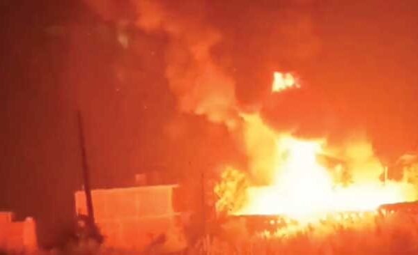 Fire breaks out in sack warehouse, loss worth lakhs