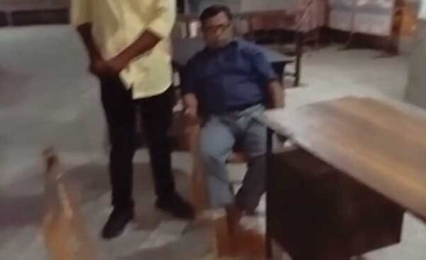 Police registered a case in case of assault with a doctor posted at Community Health Center Sikandarpur.