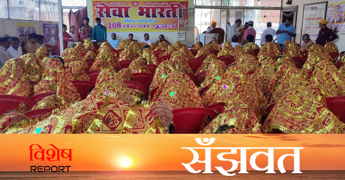 Ballia Live Navratri Special: Aarti performed by 133 girls after worshiping them on Durga Navami