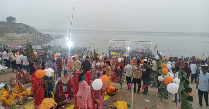 Chhath concluded with a four-day festival of folk faith with Arghya offered to the rising sun.