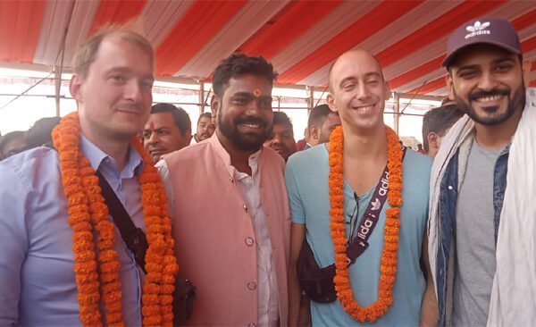 Arrival of foreign tourists in Dadri fair