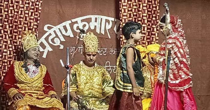 Nagwa's Ramlila enters 101st year: Narada Moh was staged during Ramlila.