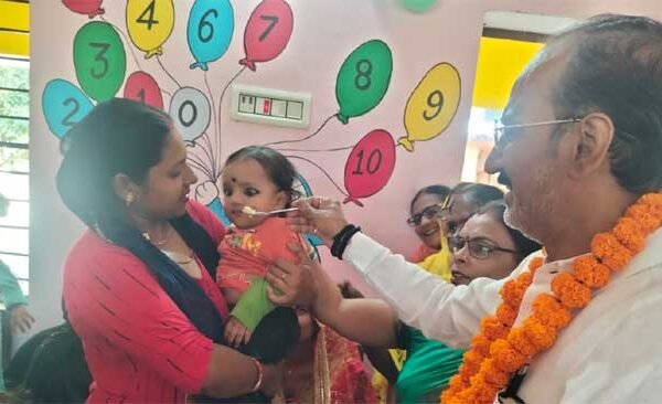 Model Anganwadi Center and Learning Lab inaugurated in Adarsh Sansad Village Ojhwalia