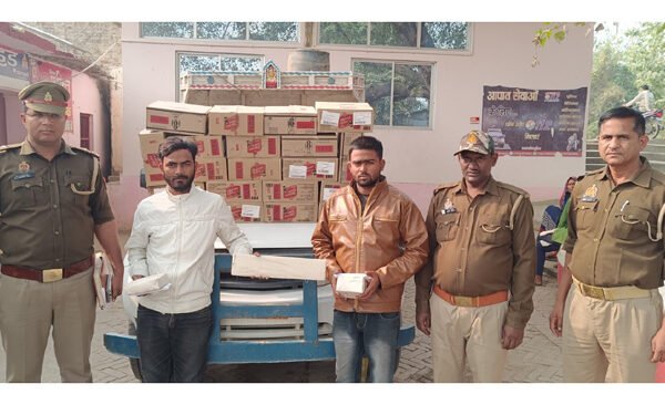 Liquor smuggler arrested, 45 boxes of liquor recovered