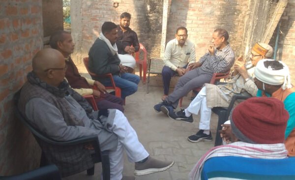 Progressive Rural Journalist Association reached Murarpatti house of late correspondent