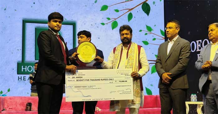 Ballia's Lal Doctor Harsh gets homeopathy honor