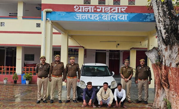 Unique method of cow smugglers busted, two cows loaded in Swift Dezire car recovered