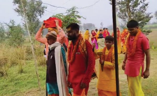 Inauguration of Shri Madbhagwat Katha with Kalash Yatra