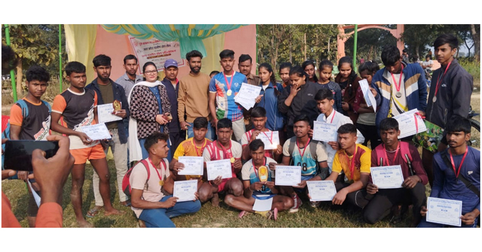 Organization of block level rural sports competition