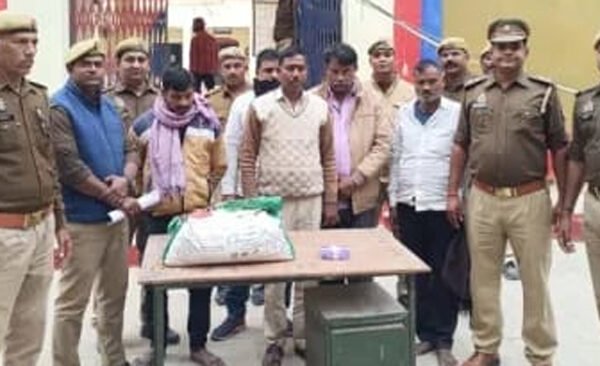 Police and SOG team arrested five accused
