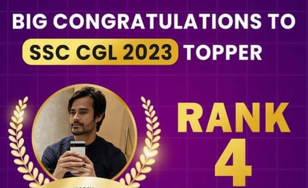 Prakash Singh of Ballia got fourth position in CGL's All India level examination.
