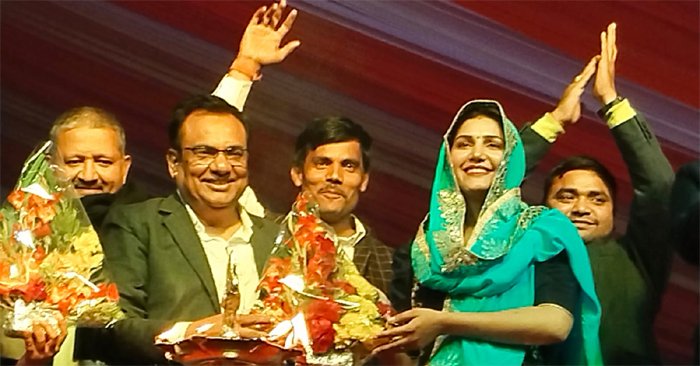 Dancer Sapna Chaudhary danced fiercely on Bharatendu stage