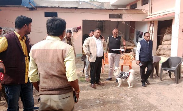Raid in Shri Baldev Agro Industries on information of black marketing