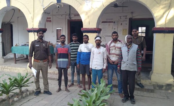 Five arrested in violent clash with home guards