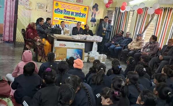 Girls Day was organized in Government Girls Home Nidhariya