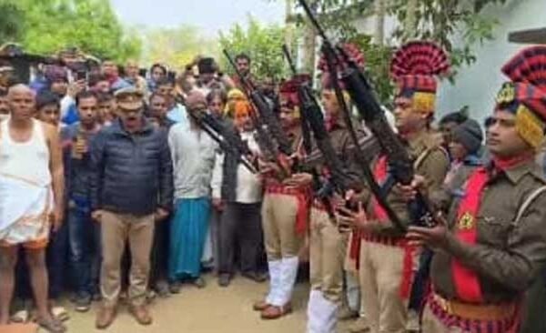 Gloom spread after reaching deceased policeman body