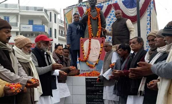Death anniversary of former minister Vikramaditya celebrated with simplicity