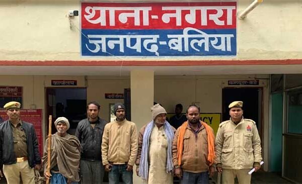 Police caught five warranty accused, sent them to jail