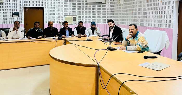 District Magistrate held district level business friends meeting