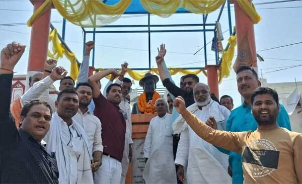 People paid homage on the martyrdom day of Shaheed-e-Azam Bhagat Singh, Rajguru, Sukhdev.