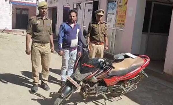 One accused arrested with stolen bike in Haldi