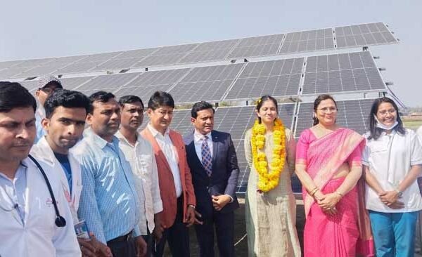 A big step by Ranya Shekhar, daughter of Rajya Sabha MP Neeraj Shekhar - Now Jannayak Chandrashekhar Hospital will be run on solar energy.