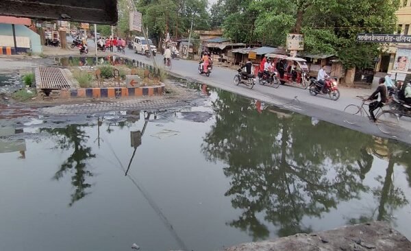 बेल्थरारोड जलजमाव