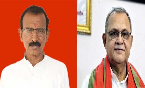 Nomination of India Alliance candidates Sanatan Pandey and Ramashankar Rajbhar on 10th