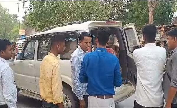 Sikandarpur vehicle checking