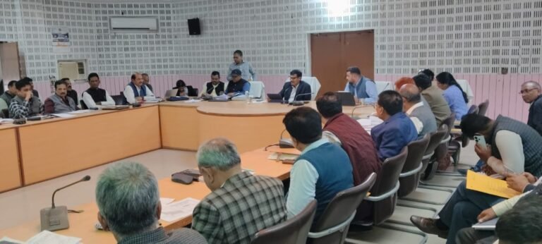 Janganana Taiyari DM Meeting
