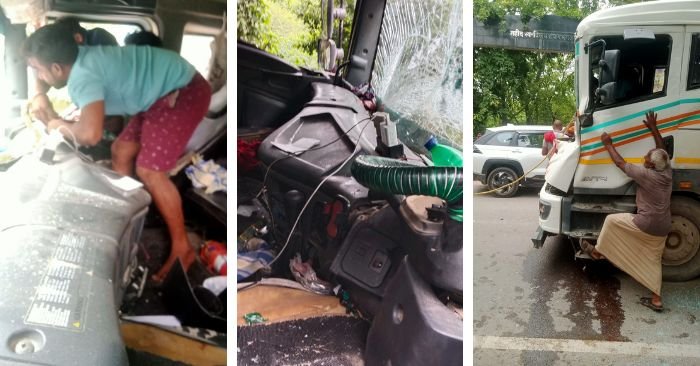 haldi truck accident