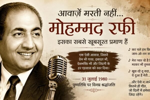 mohd rafi anniversary