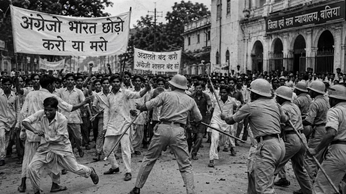 Baghi Ballia 12 August 1942