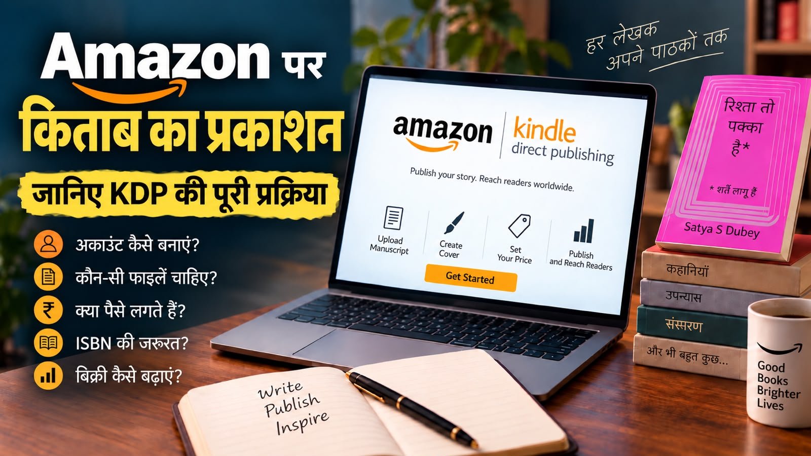 How to Publish book on Amazon Kdp